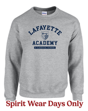 Load image into Gallery viewer, Lafayette Academy Crewneck Sweatshirt - Gildan Brand