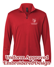 Load image into Gallery viewer, Lafayette Academy Unisex Lightweight Athletic 1/4 Zip Pullover