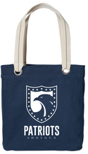 Load image into Gallery viewer, Patriots Shotgun Premium Canvas Tote