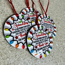 Load image into Gallery viewer, Friendship is Like Peeing Your Pants Funny Ornament