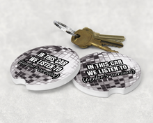 Load image into Gallery viewer, Car Coasters: In This Car We Listen To Taylor's Version