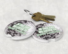 Load image into Gallery viewer, Car Coasters: In This Car We Listen To Taylor's Version