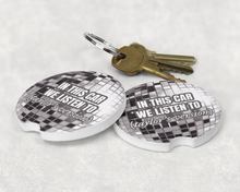 Load image into Gallery viewer, Car Coasters: In This Car We Listen To Taylor's Version