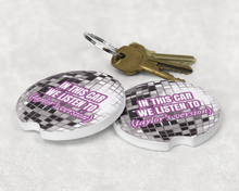 Load image into Gallery viewer, Car Coasters: In This Car We Listen To Taylor's Version
