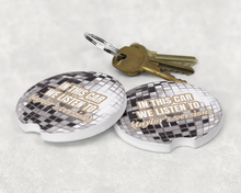 Load image into Gallery viewer, Car Coasters: In This Car We Listen To Taylor's Version
