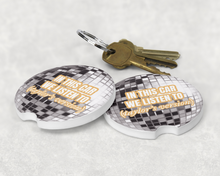 Load image into Gallery viewer, Car Coasters: In This Car We Listen To Taylor's Version