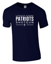 Load image into Gallery viewer, Patriots Shotgun T-Shirt - Gildan Softstyle Brand