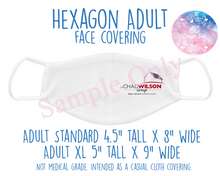 Load image into Gallery viewer, Face Covering Custom Logo 1