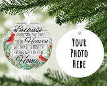 Load image into Gallery viewer, Memorial Photo Ornament