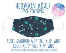 Load image into Gallery viewer, Face Covering Dog Print Green