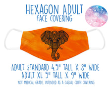 Load image into Gallery viewer, Face Covering Elephant Mandala