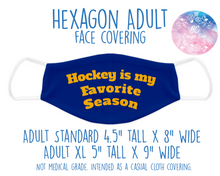 Load image into Gallery viewer, Face Covering Hockey Favorite Season