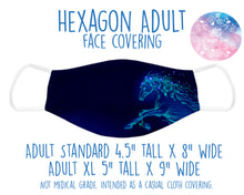 Load image into Gallery viewer, Face Covering Horse Glowing