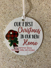 Load image into Gallery viewer, First Christmas in Our New Home Ornament