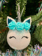 Load image into Gallery viewer, *CLEARANCE* Glitter Unicorn Ornament