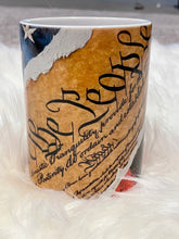 Load image into Gallery viewer, We the People Patriotic Coffee Mug
