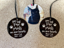 Load image into Gallery viewer, Pet Memorial Photo Ornament