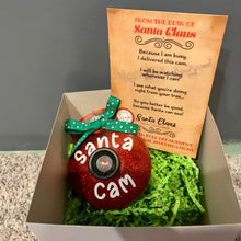Load image into Gallery viewer, Santa Cam Ornament