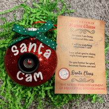 Load image into Gallery viewer, Santa Cam Ornament