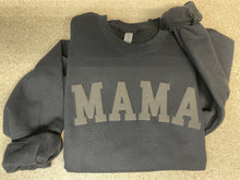 Load image into Gallery viewer, Adult Solid Puff Print Crewneck Sweatshirt