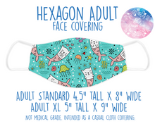 Load image into Gallery viewer, Face Covering Mermaid Cats 1