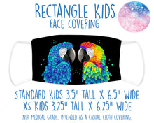 Load image into Gallery viewer, Face Covering Parrot Illustration