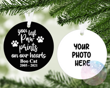 Load image into Gallery viewer, Pet Memorial Photo Ornament