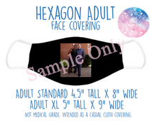 Load image into Gallery viewer, Face Covering Custom Photo 1