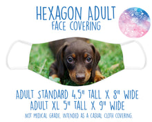 Load image into Gallery viewer, Face Covering Puppy Dacshund