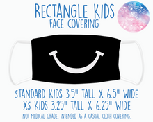 Load image into Gallery viewer, Face Covering Smile B & W
