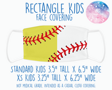 Load image into Gallery viewer, Face Covering Softball Baseball Combo