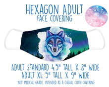 Load image into Gallery viewer, Face Covering Wolf