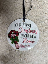 Load image into Gallery viewer, First Christmas in Our New Home Ornament