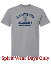 Load image into Gallery viewer, Lafayette Academy Tshirt - Comfort Colors Brand
