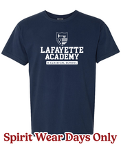 Load image into Gallery viewer, Lafayette Academy Tshirt - Comfort Colors Brand
