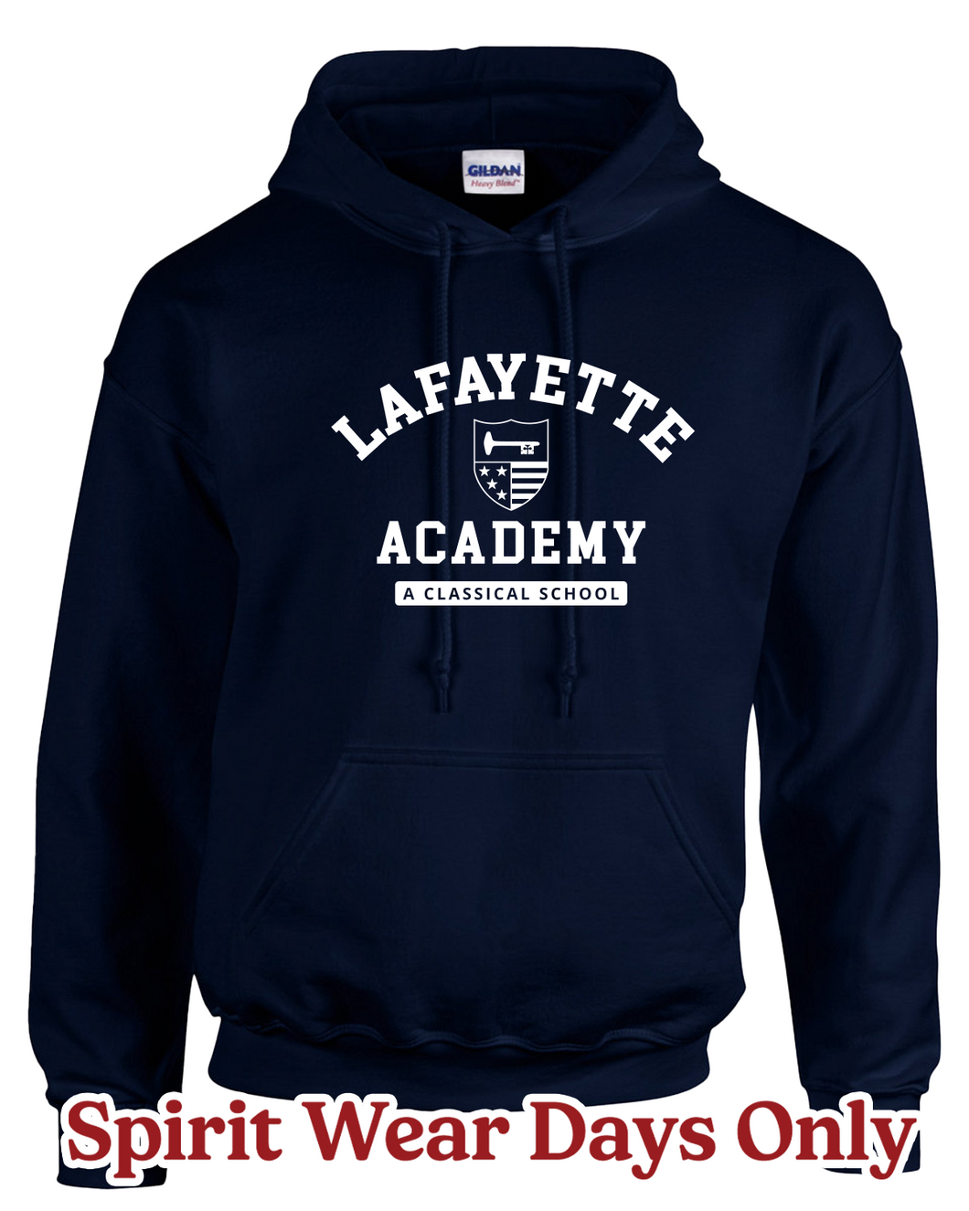 Lafayette Academy Hooded Sweatshirt - Gildan Brand