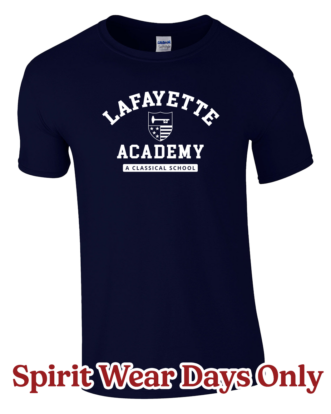 Lafayette Academy T-Shirt - Gildan Softstyle Brand