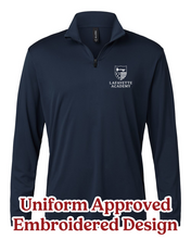 Load image into Gallery viewer, Lafayette Academy Unisex Lightweight Athletic 1/4 Zip Pullover
