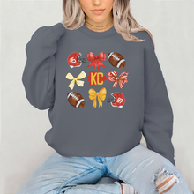 Load image into Gallery viewer, Kansas City Chiefs Inspired Bows Sweatshirt
