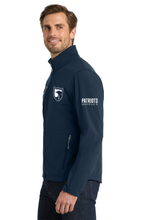 Load image into Gallery viewer, Patriots Shotgun Softshell Jacket (Embroidered)

