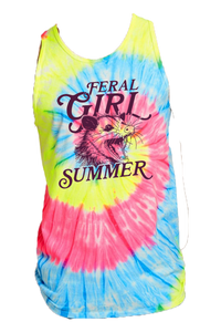 Feral Girl Summer Tie Dye Apparel
