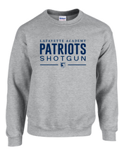 Load image into Gallery viewer, Patriots Shotgun Crewneck Sweatshirt - Gildan Brand
