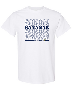 Savannah Bananas Word Stack Tshirt