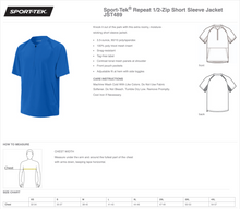 Load image into Gallery viewer, STL Wolves Baseball - Short Sleeve Half Zip Cage Jacket
