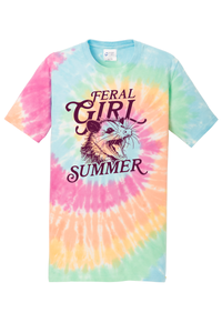 Feral Girl Summer Tie Dye Apparel