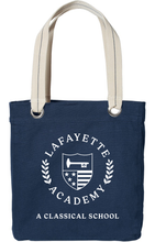 Load image into Gallery viewer, Lafayette Academy Premium Canvas Tote
