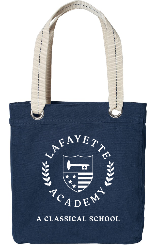 Lafayette Academy Premium Canvas Tote