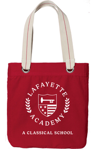 Lafayette Academy Premium Canvas Tote
