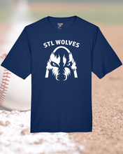 Load image into Gallery viewer, STL Wolves Baseball Dry Fit Tshirt
