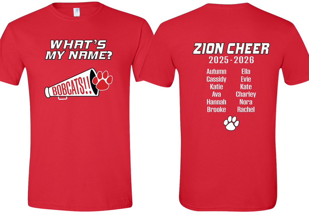 Zion Cheer Team Shirt 2025/26